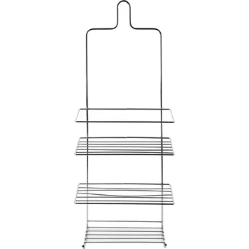 police Koupelnová polička CARL SILVER 18,5x47,5 cm stříbrná