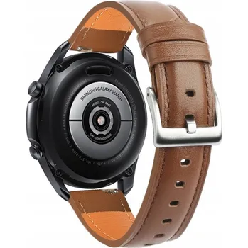 Řemínek na hodinky KOŽENÝ ŘEMÍNEK PRO GARMIN VENU SQ VENU 2 PLUS VIVOACTIVE 3 5 6 VIVOMOVE