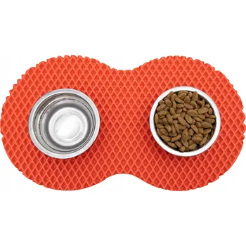 Miska pro psa Podložka pod misku Max-Dywanik červená 1 l