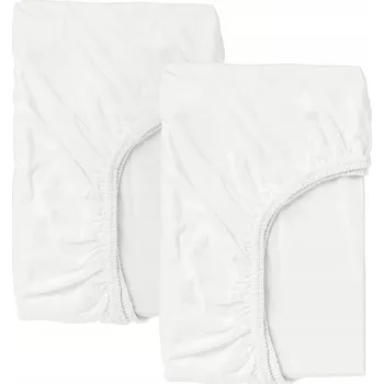 Prostěradlo PROSTĚRADLO DĚTSKÉ IKEA BÍLÉ 120x60 - 2 KS