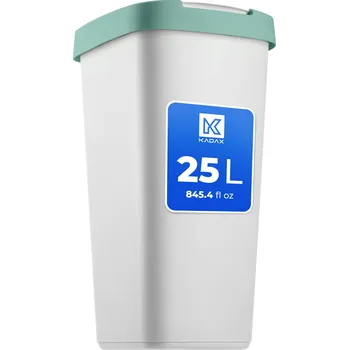 Odpadkový koš KADAX ODPADKOVÝ KOŠ NÁDOBA NA ODPAD 25L PRO TŘÍDĚNÍ ODPADU POPELNICE