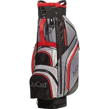 Golfový bag JuCad Sportine cart bag, černo/šedo/červený