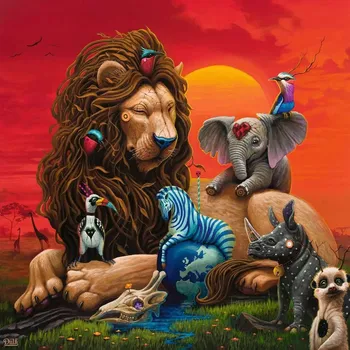 Puzzle RAVENSBURGER Čtvercové puzzle Naděje 500 dílků