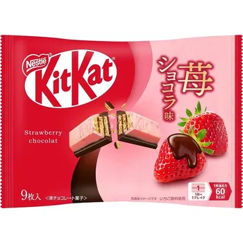Čokoládová tyčinka KitKat Mini Strawberry Chocolate 104g