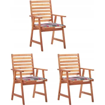 Zahradní židle Greatstore dřevěná hnědá