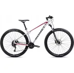 Horské kolo MTB Romet Mustang M2, rám 17 palců, kola 29", šedé