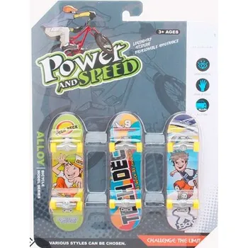 autíčko Skateboard sada 3ks vel. 9,5x2,5 cm