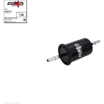 Palivový filtr Palivový filtr, , 1212739, 1348376, 1465018, 1465324, 2M5C9155AB, 2M5C9155AC, 2M5C9B072AB, 31261059, 31271607, 3964918, 3M519B072CG, 3M519B072CH, 8616804, Z60520490C, AUTOMEGA, 180007210