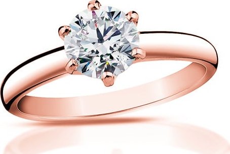 Zásnubní prsten s diamantem 0.33ct I/VS2 s GIA certifikátem