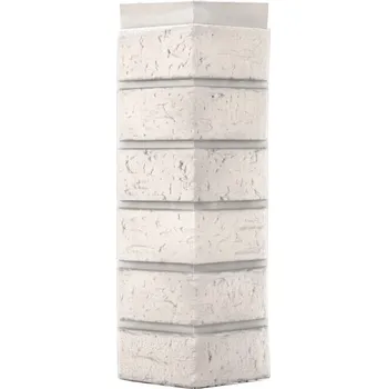 Obklad Rohový profil NOVIK Hand Laid Brick odstín White Blend