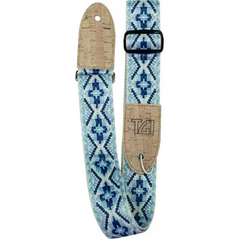 Kytarový popruh TGI TGSV01B kytarový popruh tkaný