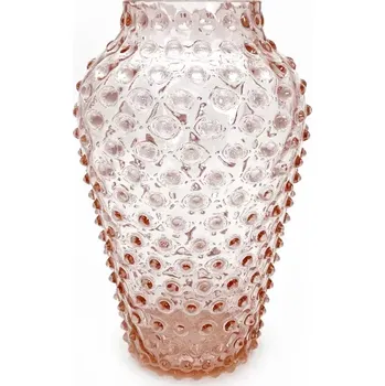 Váza Váza 21cm – Hobnail – Ananas – růžová | 129988