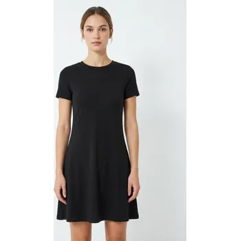 Dámské šaty Sinsay - Pletené mini šaty - černá - 591FI-99X - 591FI-99X-XL