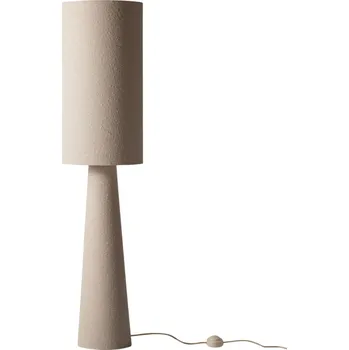 Stojací lampa Micadoni Krémově bílá bouclé stojací lampa Delia 130 cm