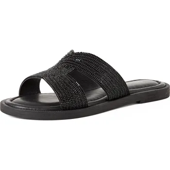 Dámská zimní obuv DÁMSKÉ PANTOFLE TAMARIS 1-27113-42 0B3 ČERNÁ Barva: ČERNÁ, Velikost: 40