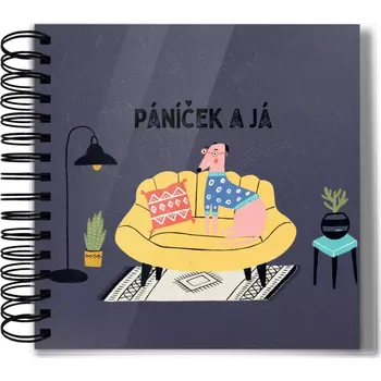 Fotokniha Plexi album s kroužkovou vazbou Páníček a já
