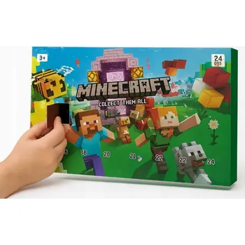 Kalendář Adventní kalendář 24 zásuvek k naplnění, prázdné krabičky Mikuláš