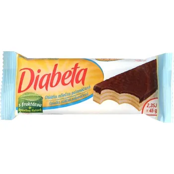 Čokoláda Diabeta Mléčná 45g cena za kartonové balení (Kartonové balení : 24 ks)