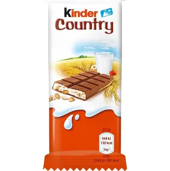 Čokoládová tyčinka Kinder Country 23,5g cena za kartonové balení (Kartonové balení : 40 ks)