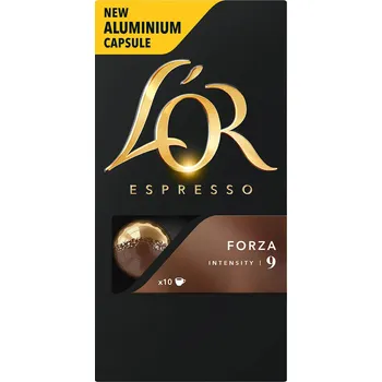 L'OR Espresso Forza Intenzita 9 cena za kartonové balení (Kartonové balení : 10 ks)