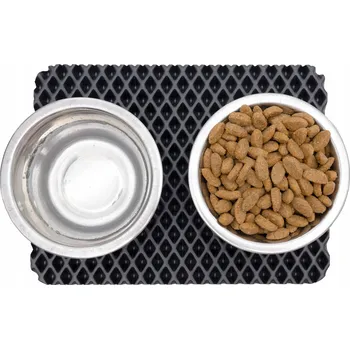 Miska pro psa Podložka pod misku Max-Dywanik černá 0 l