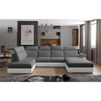 Nábytek ELTAP Rohová sedací souprava EVANELL, pravé provedení Látka čalounění: Sawana 05/Soft 017