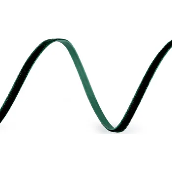 Svatební dekorace Sametová stuha šíře 3 mm Varianta: 8 zelená tmavá, Balení: 5 m