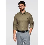 Pánská košile OMBRE K695 OLIVE XL