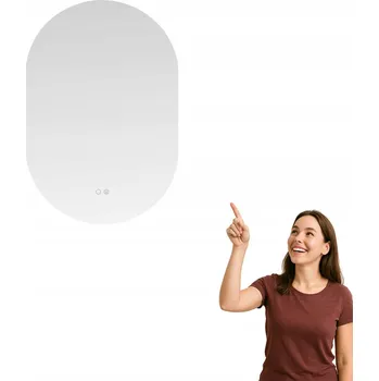 Zrcadlo Zrcadlo Zuma Line nástěnné ovál 50 x 70 cm