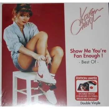 Zahraniční hudba 2LP Karen Cheryl: Show Me You're Fan Enough ! (Best Of) CLR | LTD 2026 Coloured Red White Vinyl Limited Edition