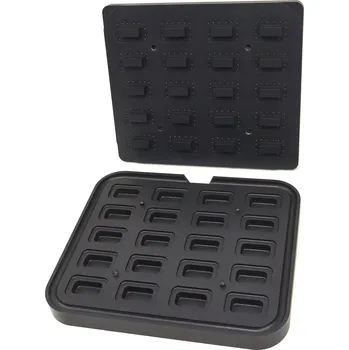 Forma na pečení Maxima Forma na tartaletky - obdélníková - 64x41/45x22 mm - 20 kusů | 09374322