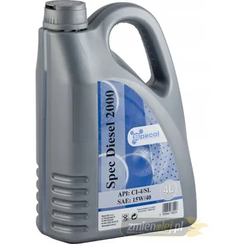 Motorový olej Motorový olej Specol Diesel 2000 CI-4/SL 15W40 4L