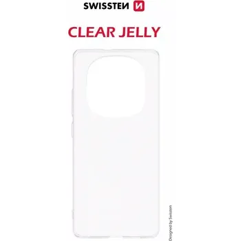 Pouzdro na mobilní telefon Kryt Swissten na mobil Xiaomi Redmi Note 15 5G - transparentní (Kryt na mobil Xiaomi Redmi Note 15 5G - Swissten Clear Jelly transparentní TPU pouzdro se zvýšeným okrajem)