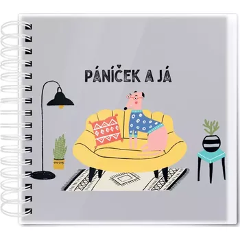 Fotokniha Plexi album s kroužkovou vazbou Páníček a já