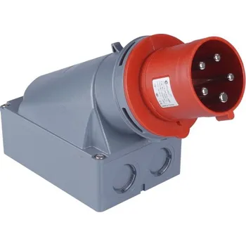 Elektrická zásuvka TP Electric 3133-312-1600 Nástěnná přívodka 5x63A / IP44 (TP Electric 3133-312-1600)