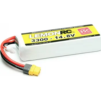 RC vybavení LemonRC 15726 akupack Li-Pol (modelářství), 14.8 V, 3300 mAh, články 4, 35 C, Softcase, XT60