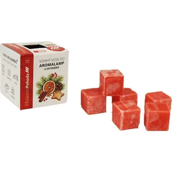 vonný vosk Vosk kostky vánoční pohoda 8 ks 22 g