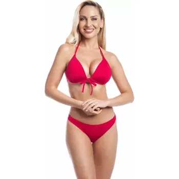 Dámské plavky Lea P3/02 - plavková podprsenka Fantasy, M, malinová