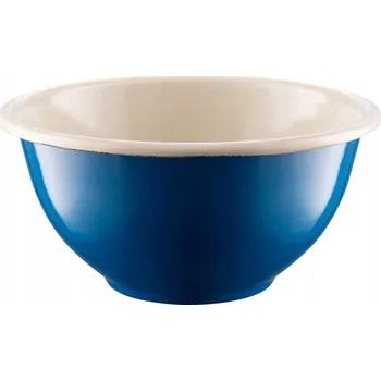 Smaltovaná miska / Smaltovaná nádoba 0,75 l OWE modrá