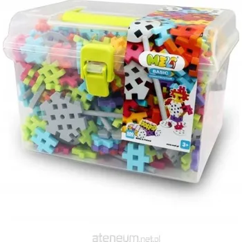 ostatní stavebnice MELI BASIC CONSTRUCTOR BOX TRAVEL 50076 VAFLE STAVEBNICE 500 dílků