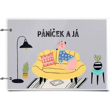 Fotokniha Plexi album se sponami Páníček a já