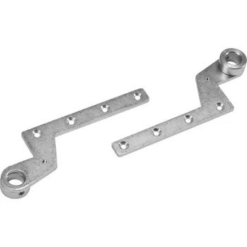 Zavírač dveří DORMAKABA čepový závěs 7411 K/46 pro dřevěné dveře, levý, ocel pozink | Dveře a&nbsp;dveřní příslušenství Dveřní zavírače Podlahové