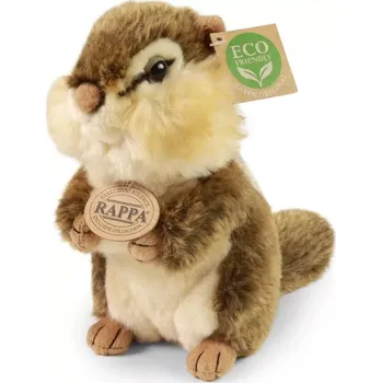 plyšák Rappa Plyšový čipmank stojící 20 cm ECO-FRIENDLY
