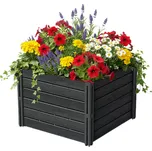 Prosperplast Vyvýšený záhon BASE PLANT, 61x61x46cm, antracitová