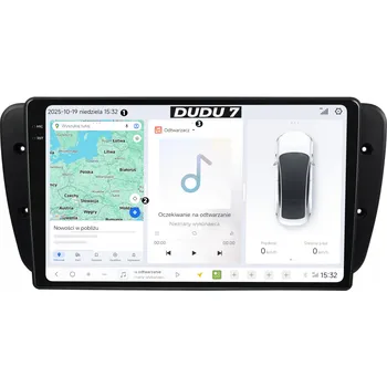 Autorádio AUTORÁDIO S CARPLAY A ANDROID AUTO Seat IBIZA 2008-2013 QLED 6/64GB