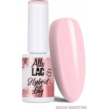 Lak na nehty LED/UV hybridní gelový lak Polish Nudes Silk Pink AlleLac 6 g