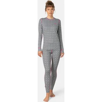 Dámské termoprádlo KARI TRAA FRYD DÁMSKÉ TRIKO, Bílá, Černá M