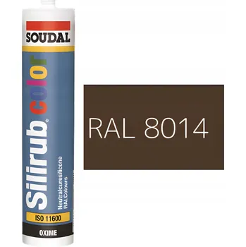 stavební silikon Silikon Soudal hnědý 300 ml