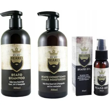 BY MY BEARD SADA ŠAMPON KONDICIONÉR OLEJ NA VOUSY