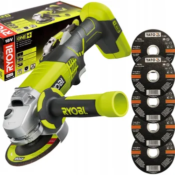 úhlová bruska Úhlová bruska akumulátorová Ryobi 0 W 18 V